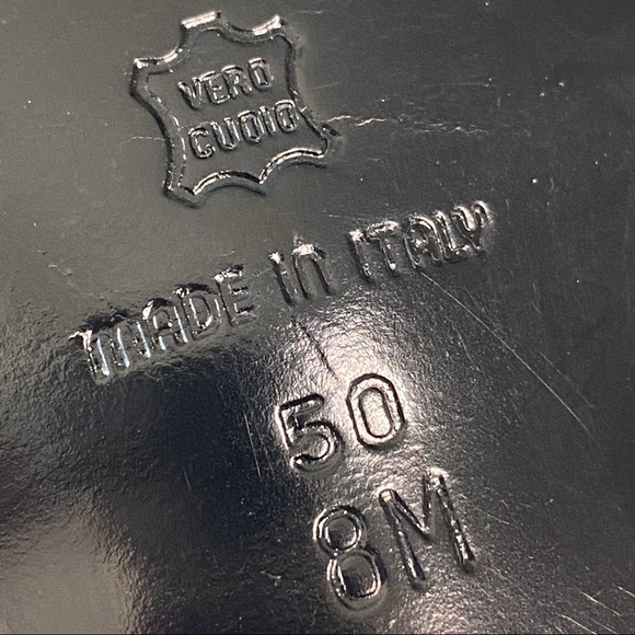 Via Spiga 𑁍 Beaded Metallic Flower Leather Sandals 𑁍 Black + Bronze Beads 𑁍 8 - Picture 13 of 15